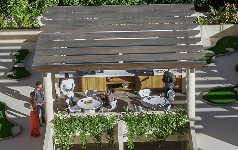 white concrete building